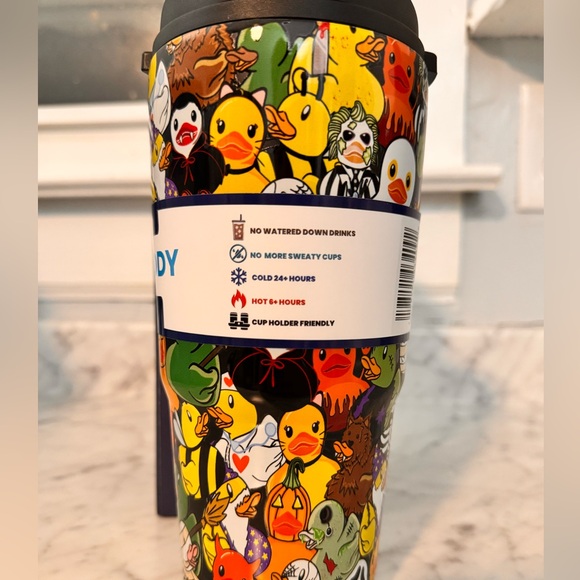 Frost Buddy To-Go Buddy Insulated Tumbler / Count Quackula Duck Cup NIB NWT - Picture 4 of 7